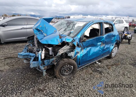 2024 Mitsubishi Mirage Es/Le из США, поврежденный, VIN ML32AUHJ4RH008257